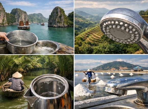 Đặc điểm nước cứng theo từng vùng địa lý tại Việt Nam