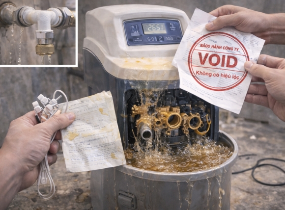 Rủi ro khi mua máy không có bảo hành chính hãng