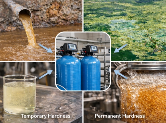 Các trường hợp nguồn nước không phù hợp hoặc cần xử lý kết hợp