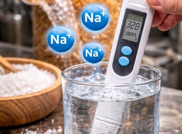 Hàm lượng Na⁺ trong nước sau trao đổi ion tăng