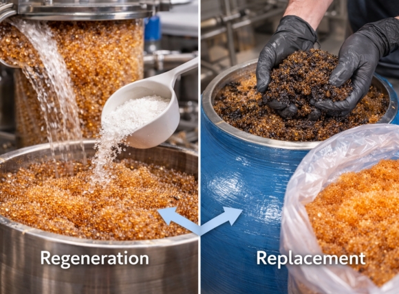 Phân biệt giữa tái sinh định kỳ và thay thế hạt nhựa mới