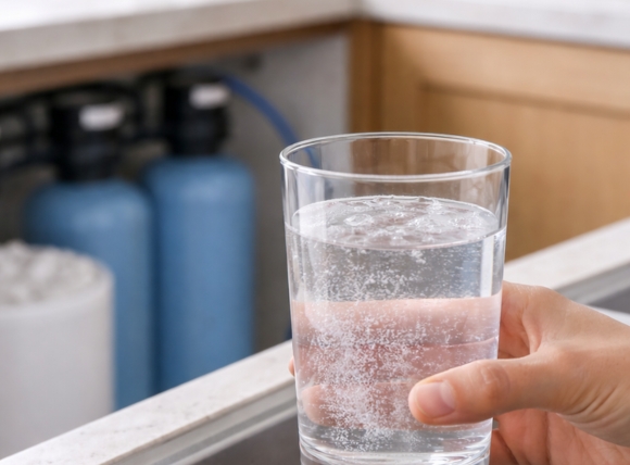 Nước sau trao đổi ion không nên uống trực tiếp