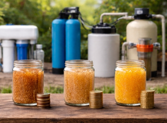 Lựa chọn hạt nhựa trao đổi ion theo ngân sách