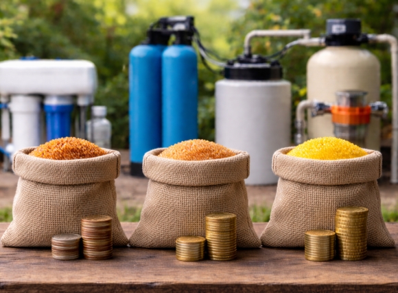 Phân khúc giá của từng loại hạt nhựa trao đổi ion