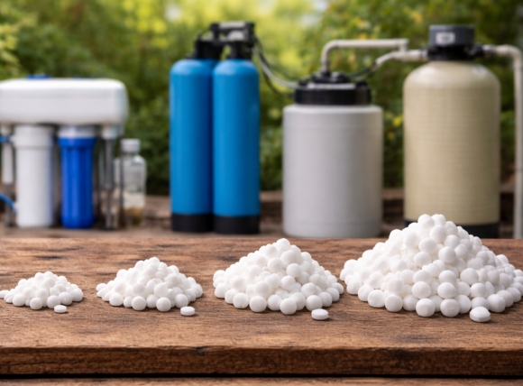 So sánh lượng muối hoàn nguyên tiêu thụ của từng loại