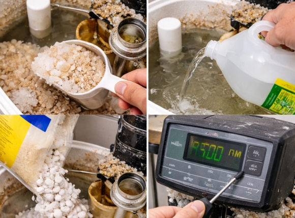 Các bước khắc phục tình trạng nước còn cứng