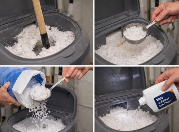 Các bước phá vỡ và phòng ngừa cầu muối