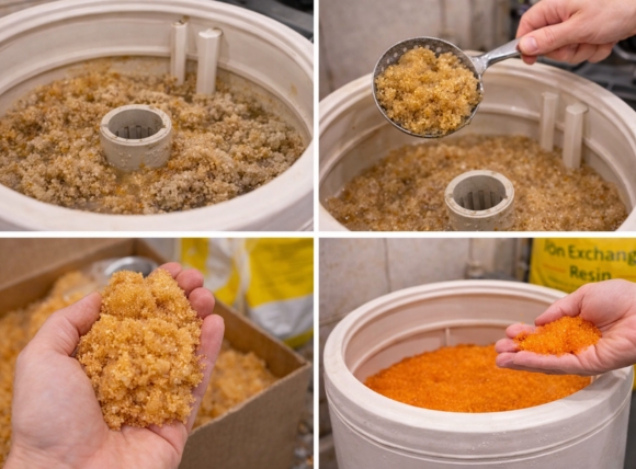 Thời điểm cần thay thế hạt nhựa trao đổi ion