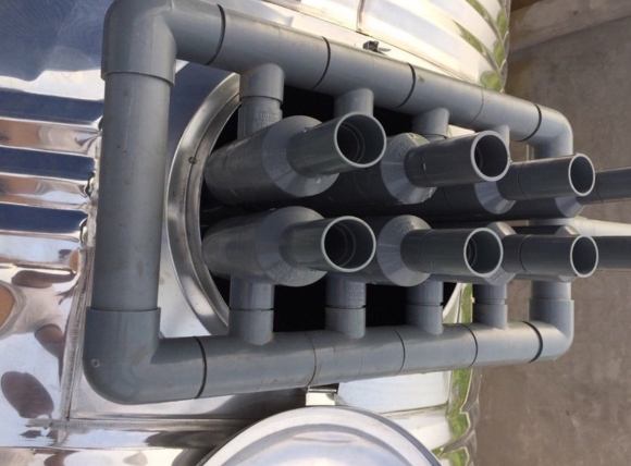 Lắp giàn mưa hoặc bộ trộn khí Injector