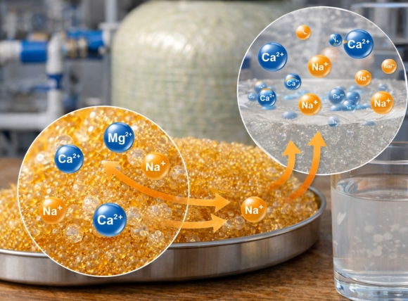 Cơ chế trao đổi ion cation trong hạt nhựa