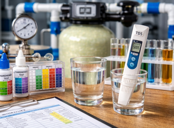 Độ cứng nước đầu ra và tiêu chuẩn kỹ thuật áp dụng