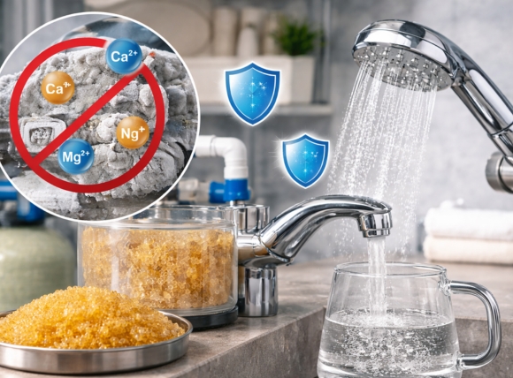 Ngăn ngừa cáu cặn canxi magie