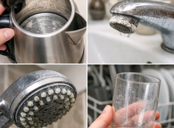 Dấu hiệu nhận biết nước cứng trong sinh hoạt hàng ngày