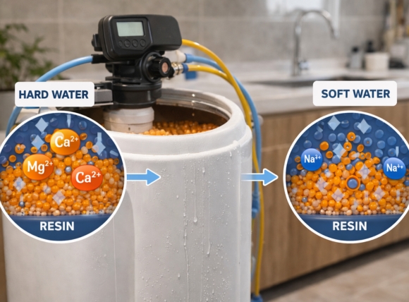 Nguyên lý hoạt động của công nghệ trao đổi ion