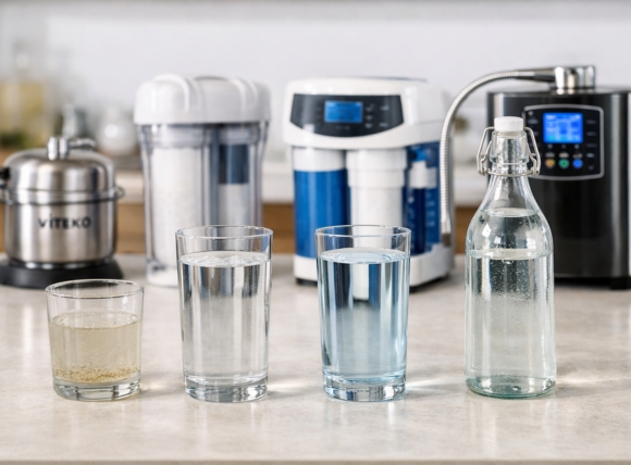 Tiêu chuẩn nước đầu ra của từng dòng sản phẩm VITEKO