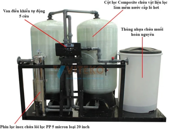 VITEKO VTK-01CLH - Hệ thống làm mềm nước công suất lớn 10.000l/h