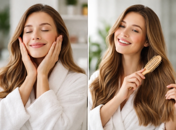 Da không còn khô căng, tóc giảm gãy rụng sau khi dùng nước mềm