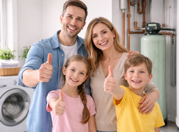 Mức độ hài lòng chung sau khi lắp hệ thống làm mềm nước