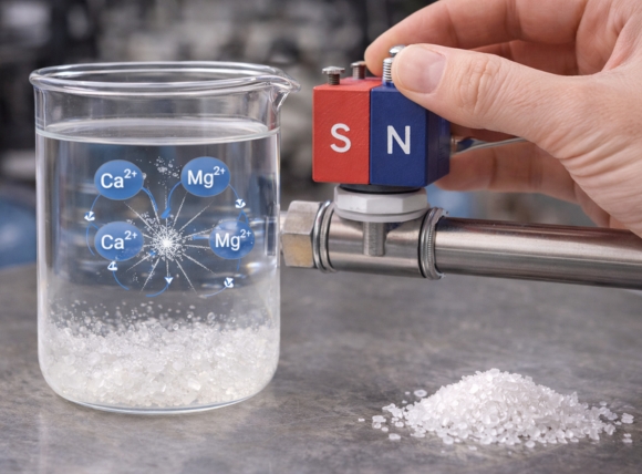 Tác động từ trường lên ion Ca²⁺ và Mg²⁺ trong nước cứng