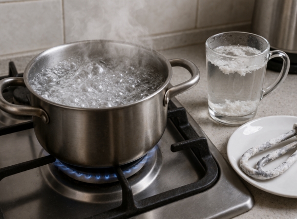 Phương pháp đun sôi làm mềm nước