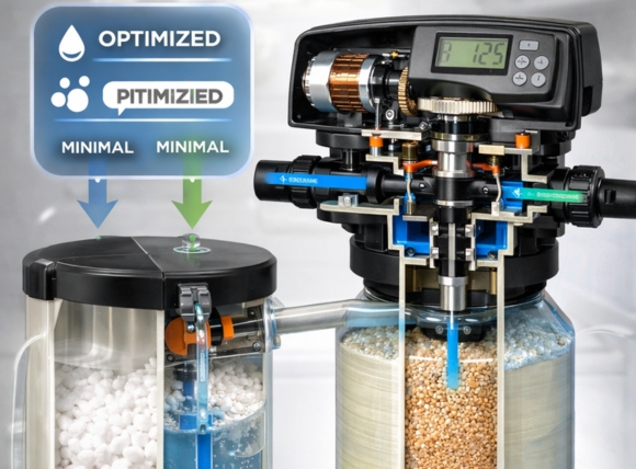 Tối ưu lượng muối và nước thải hoàn nguyên