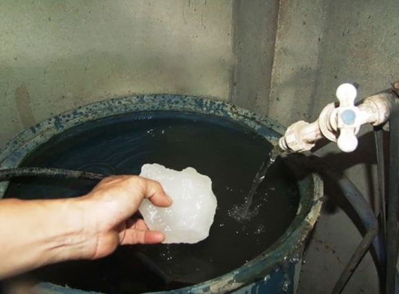 Quy trình sử dụng phèn chua xử lý nước nhiễm phù sa