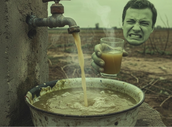 Nước giếng khoan có mùi vị khó chịu