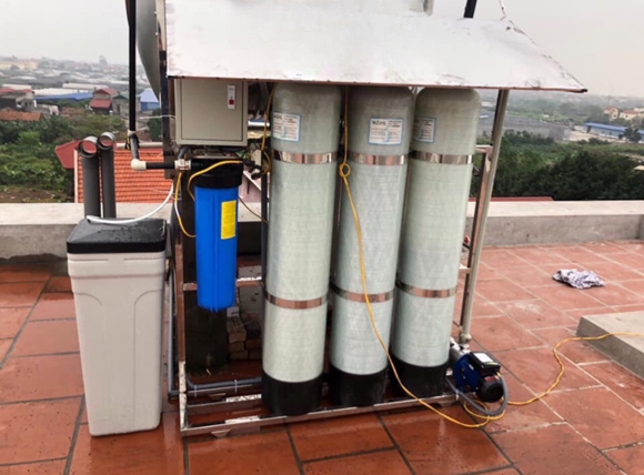 Hệ thống lọc nước giếng khoan tại VITEKO