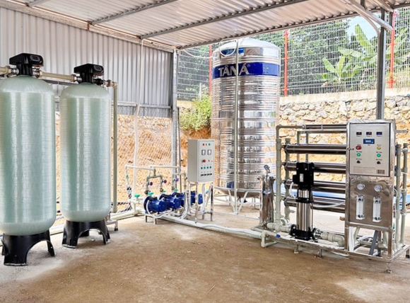 Lắp đặt hệ thống lọc nước giếng khoan thực tế