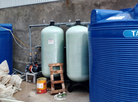 Sử dụng hệ thống lọc nước giếng khoan an toàn