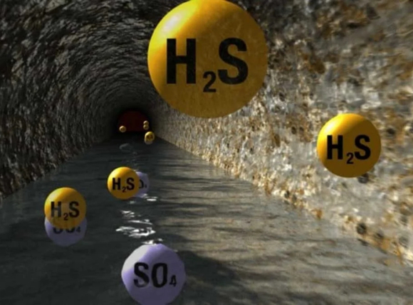 Nước giếng bị nhiễm H2S có mùi trứng thối