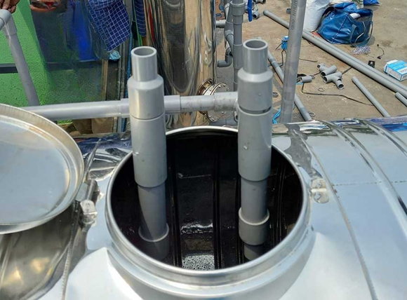 Sục khí cho nước nhiễm H2S