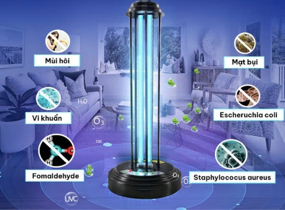 Khả năng diệt khuẩn của đèn UV đạt chuẩn