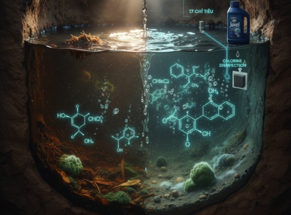 Nhóm IV - Hóa chất khử trùng và sản phẩm phụ (17 chỉ tiêu)