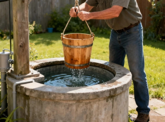 Chủ quan khi giếng khoan gần khu vực chăn nuôi, bãi rác