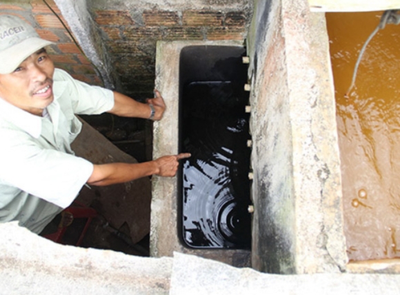 Giải pháp xử lý nước giếng khoan 2: Xây dựng bể lọc truyền thống