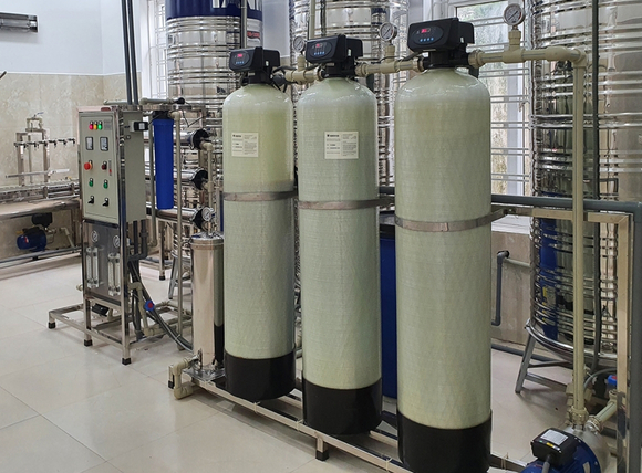 Hệ thống lọc nước giếng khoan tại VITEKO