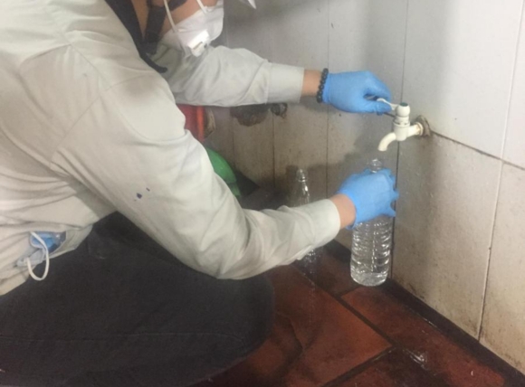 Triển khai xét nghiệm nước giếng khoan