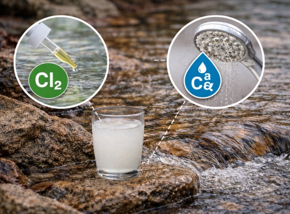 Clo dư và độ cứng cao trong nước