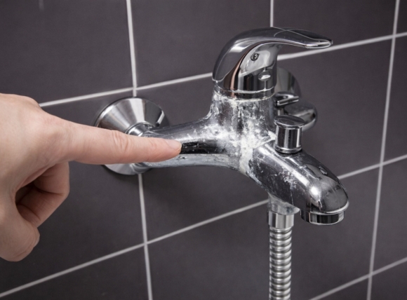 Cặn đen là cảnh báo nước nhiễm mangan nồng độ cao