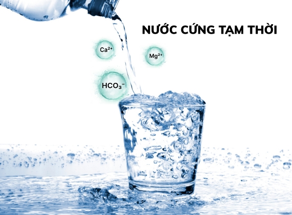 Nước cứng tạm thời do muối Bicacbonat gây ra