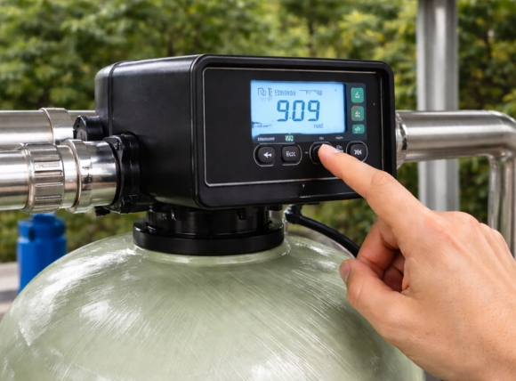 Cài đặt van lọc nước theo lưu lượng