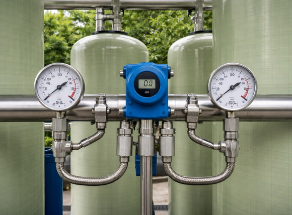 Cảm biến áp suất chênh lệch 10-15 psi kích hoạt rửa ngược chính xác