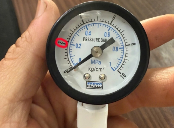 Đồng hồ đo áp không nhảy kim