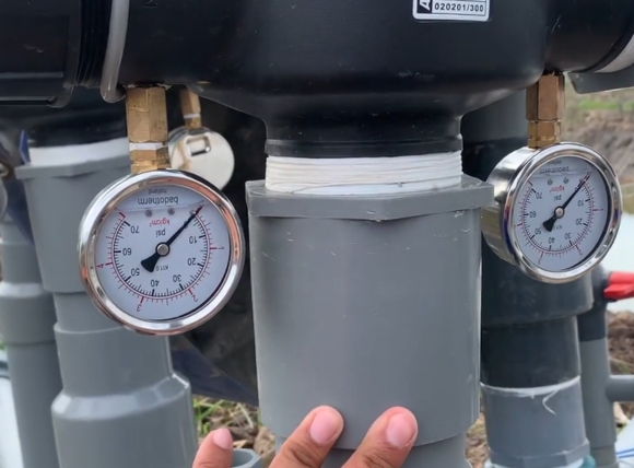 Quy trình vệ sinh và bảo trì bộ lọc đầu nguồn có đồng hồ đo áp