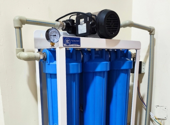 Vị trí lắp đặt chuẩn trong sơ đồ hệ thống cấp nước gia đình