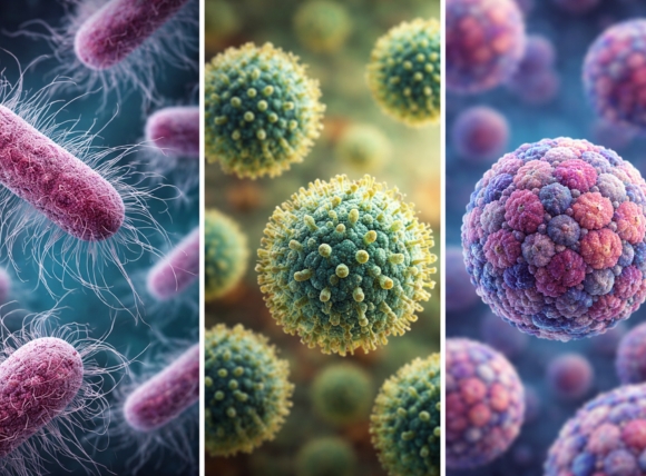 E.coli, Rotavirus và Norovirus gây bệnh lý nguy hiểm