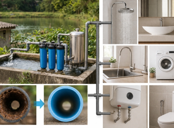 Xử lý đầu nguồn mới bảo vệ được toàn bộ hệ thống đường ống