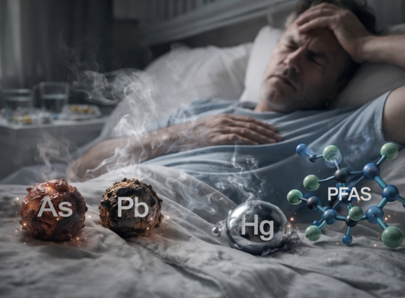 Asen, chì, thủy ngân và PFAS là tác nhân gây bệnh mãn tính
