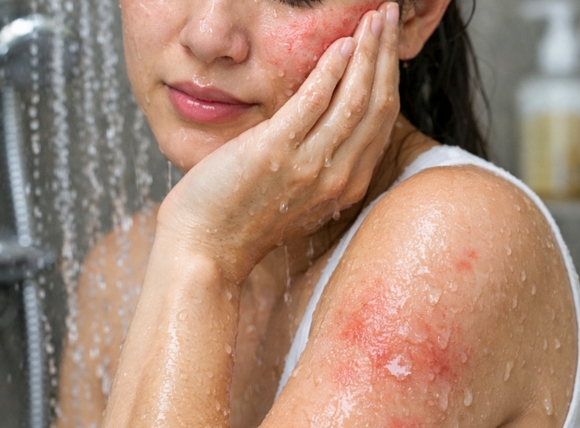 Clo dư trong nước làm tổn thương lớp màng bảo vệ da